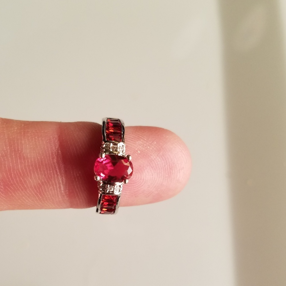 Pink tourmaline gorgeous ring - Picture 8 of 8